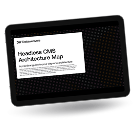 Headless CMS architecture guide ebook cover