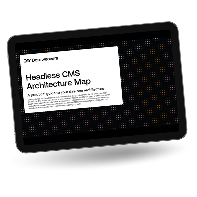 ipad cover - headles cms architecture guide 2026