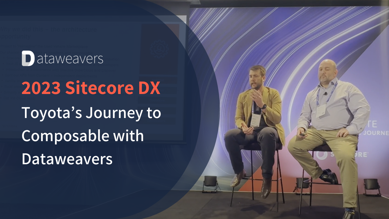 Sitecore DX Toyotas Journey to Composable Thumbnail Sitecore DX Toyotas Journey to Composable Thumbnail